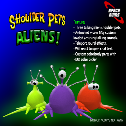 Shoulder Pets: Aliens